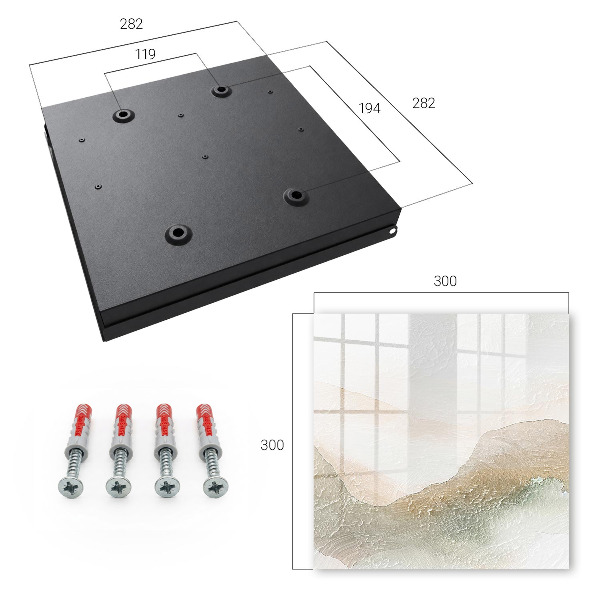 Caja para llaves modelo armonía de la naturaleza