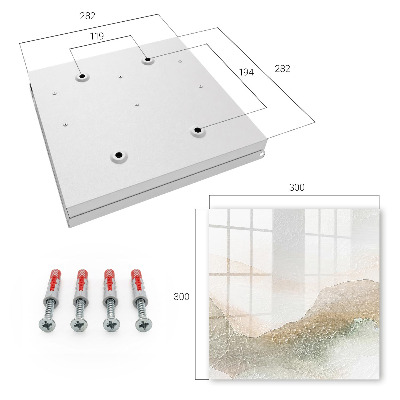 Caja para llaves modelo armonía de la naturaleza
