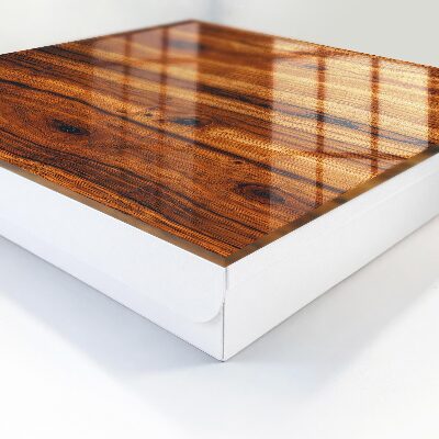 Armario para llaves con acabado de textura de madera