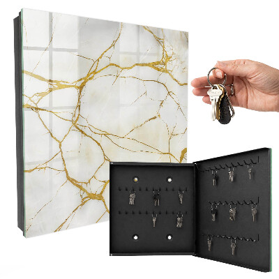 Caja para llaves de mármol elegante