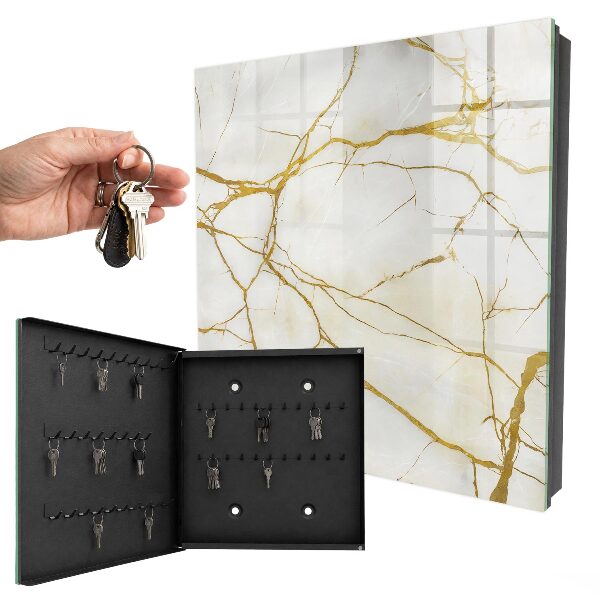 Caja para llaves de mármol elegante