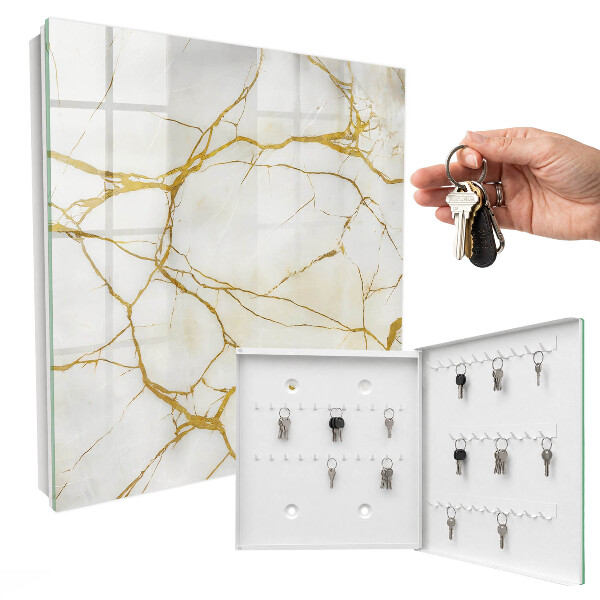 Caja para llaves de mármol elegante