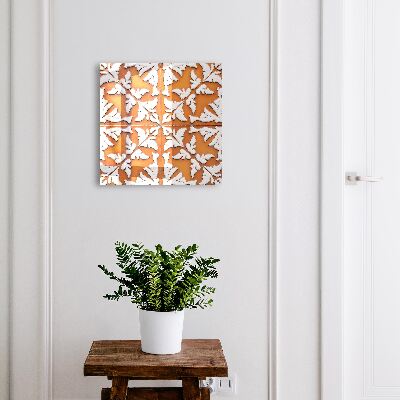 Caja para llaves con motivo vegetal