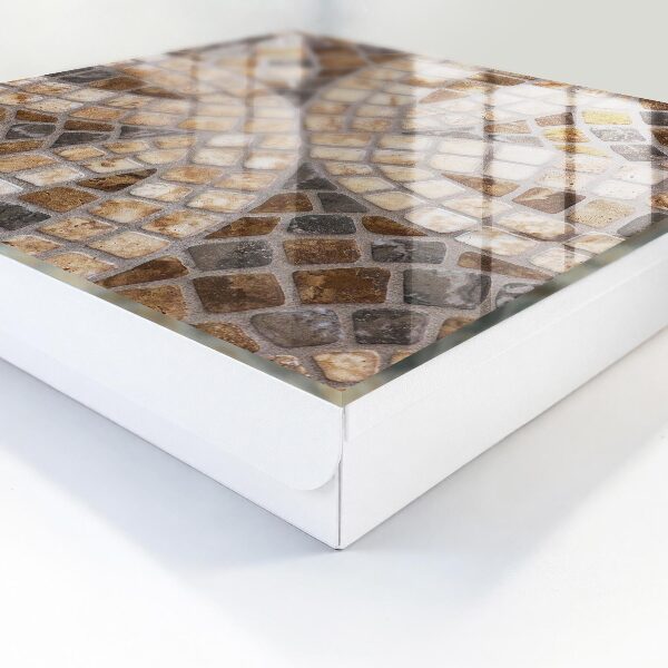 Armario para llaves con diseño de mosaico elegante