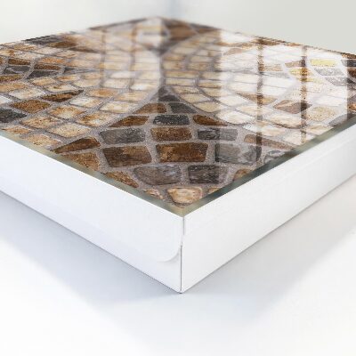 Armario para llaves con diseño de mosaico elegante