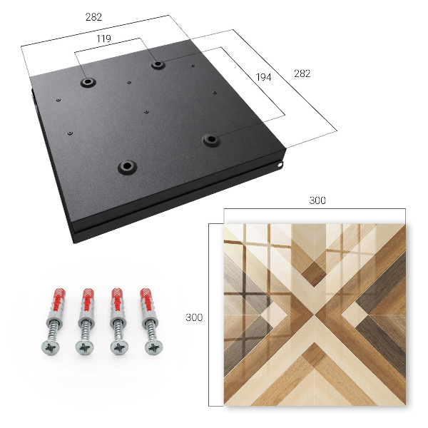 Armario para llaves de madera con diseño elegante