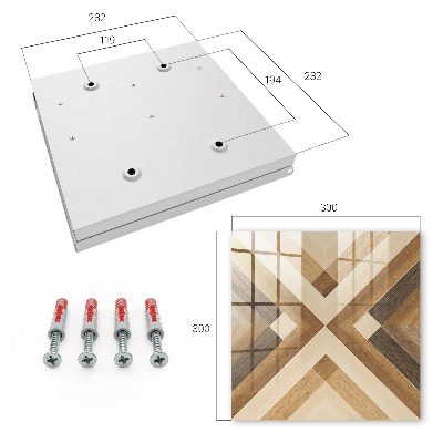 Armario para llaves de madera con diseño elegante