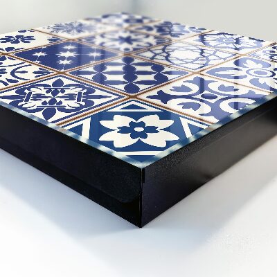 Armario para llaves con diseño de mosaico retro