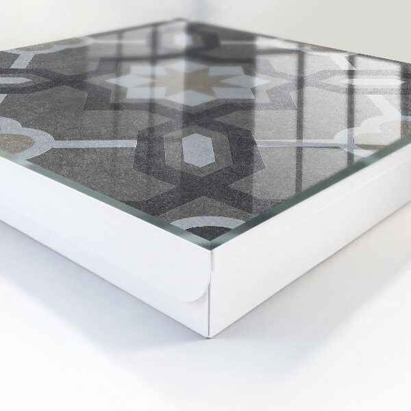 Armario para colgar llaves con diseño de elegancia geométrica
