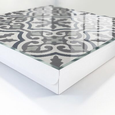 Caja para llaves con diseño de patrón geométrico
