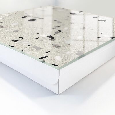 Caja para llaves con patrón gris