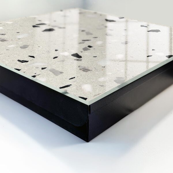Caja para llaves con patrón gris