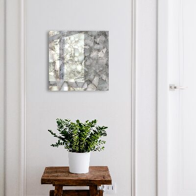 Caja para llaves de mosaico de piedra