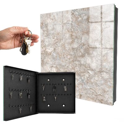 Armario para llaves con estructura de mármol