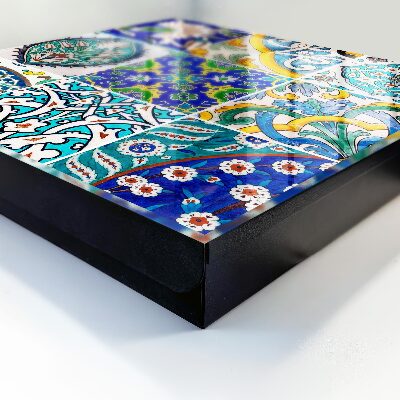 Armario para llaves con diseño de patrones de color