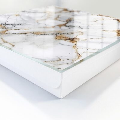 Caja para llaves con diseño de mármol