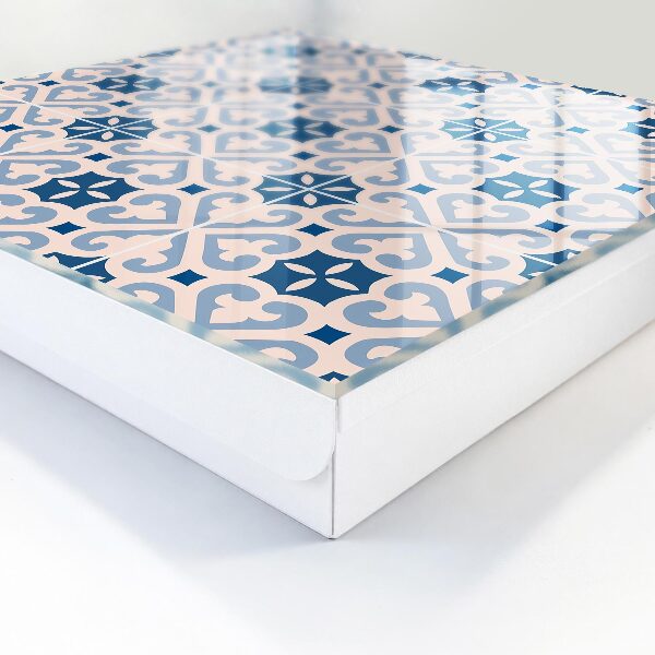 Caja para llaves con patrón decorativo