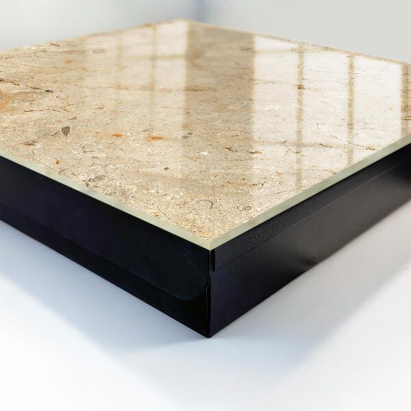 Caja para llaves con diseño de patrón de piedra