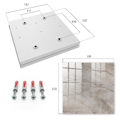 Caja para llaves diseño de piedra elegante