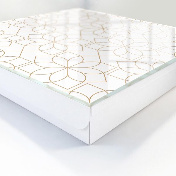 Caja para llaves con estampado floral