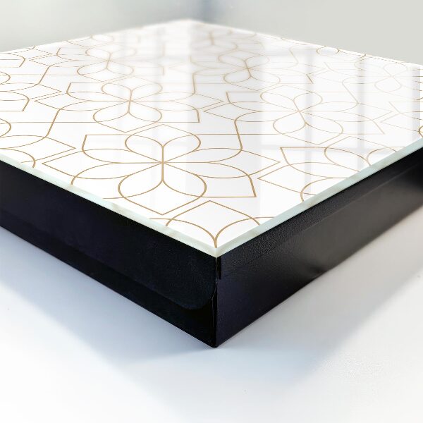 Caja para llaves con estampado floral