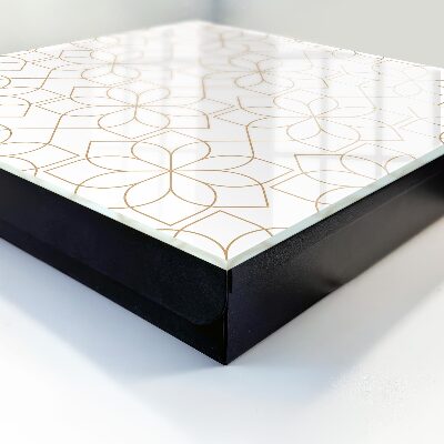 Caja para llaves con estampado floral