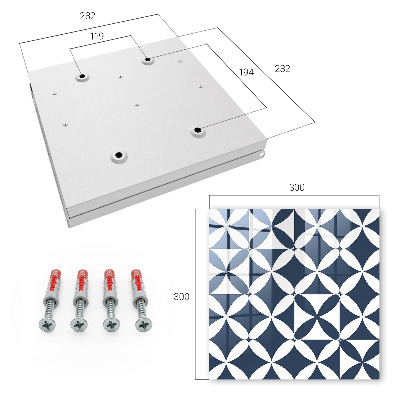Armario para llaves con diseño de elegancia geométrica