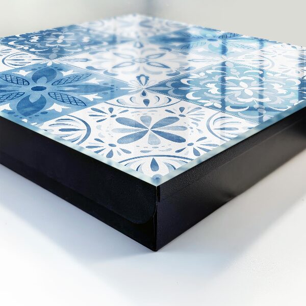 Armario para llaves con diseño de azulejos geométricos