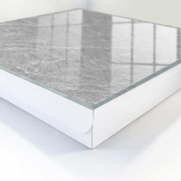 Caja para llaves con diseño de textura de mármol