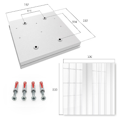 Caja para llaves con diseño de rayas verticales