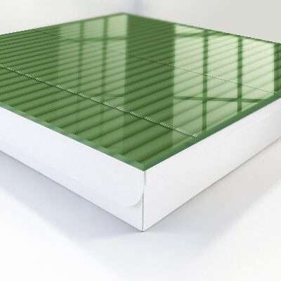 Armario para colgar llaves de bambú verde
