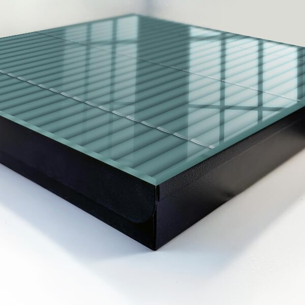 Caja para llaves con diseño de textura turquesa