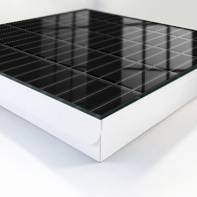 Caja para llaves de color negro con diseño rectangular