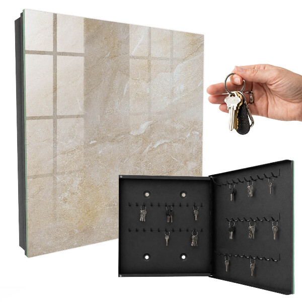Caja para llaves de diseño elegancia mineral