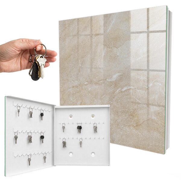 Caja para llaves de diseño elegancia mineral