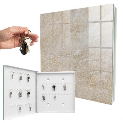 Caja para llaves de diseño elegancia mineral