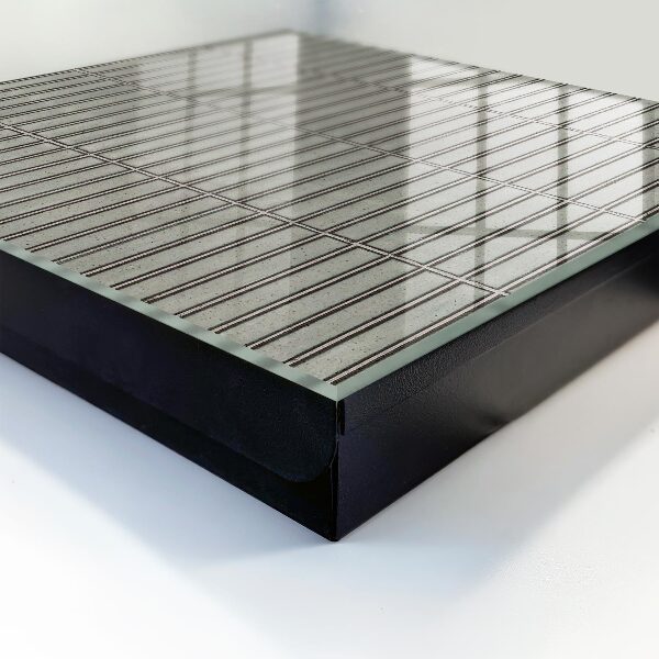 Caja para llaves con diseño de azulejos grises
