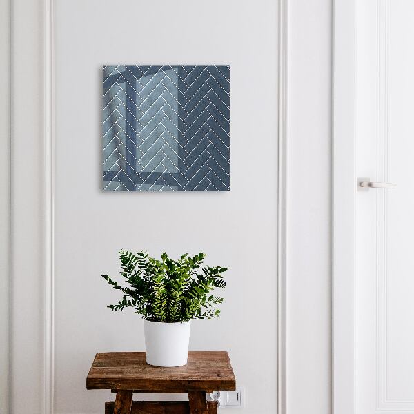 Caja para llaves de color azul marino