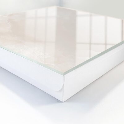 Caja para llaves de diseño elegante en color beige