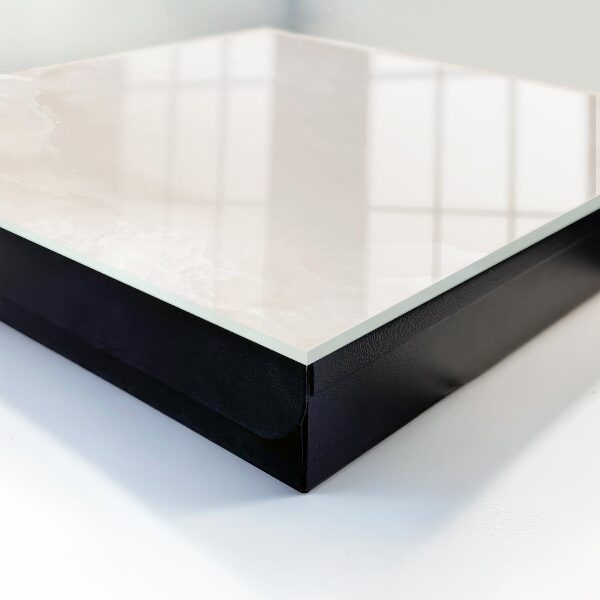Caja para llaves de diseño elegante en color beige
