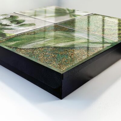 Caja para llaves con diseño de azulejos para plantas