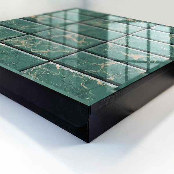 Armario para llaves de mármol verde