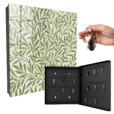 Armario para llaves de diseño naturaleza verde