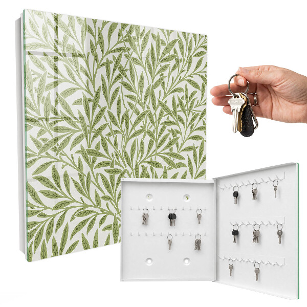 Armario para llaves de diseño naturaleza verde