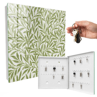 Armario para llaves de diseño naturaleza verde