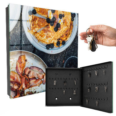 Caja para llaves modelo desayuno casero