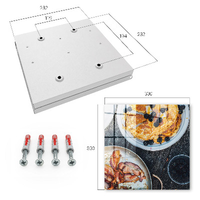 Caja para llaves modelo desayuno casero