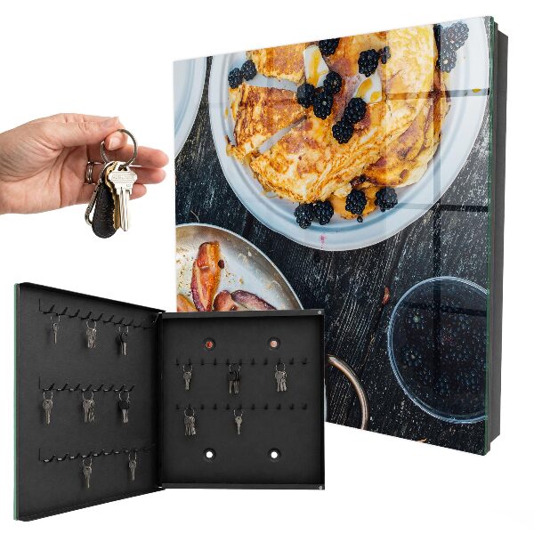 Caja para llaves modelo desayuno casero