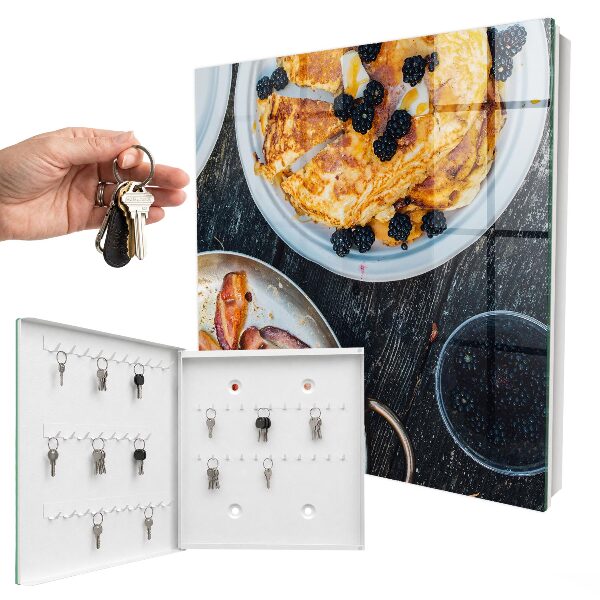 Caja para llaves modelo desayuno casero