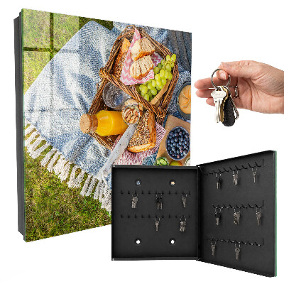 Armario para llaves diseño un picnic idílico